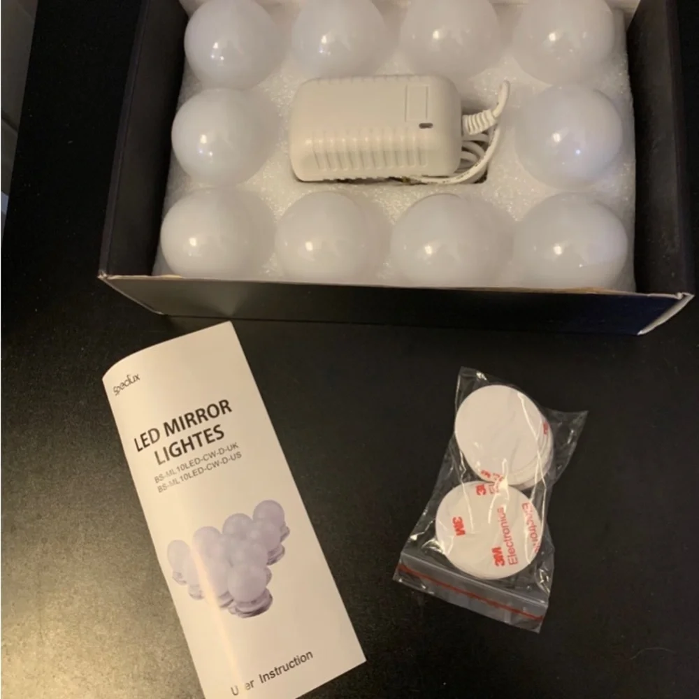 NEW! “Speclux” LED Vanity Mirror Lights Kit. * 10 Bulbs